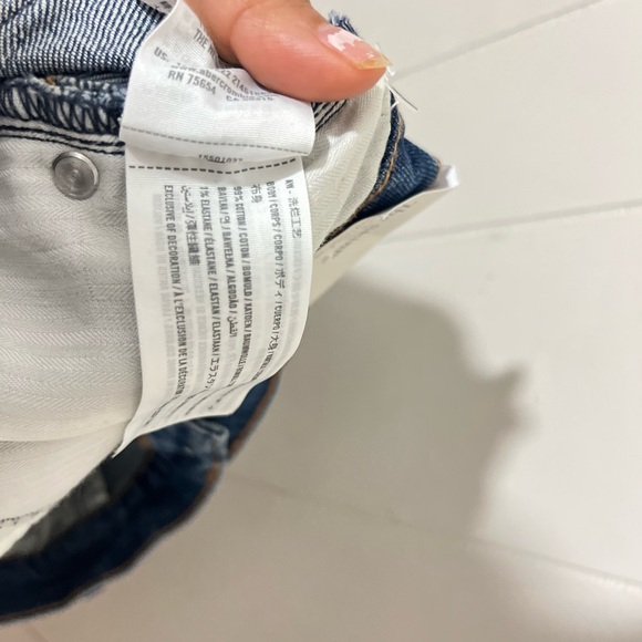 Abercrombie & Fitch The Skinny High Rise Jeans Women's Size 31/12 - Picture 8 of 8